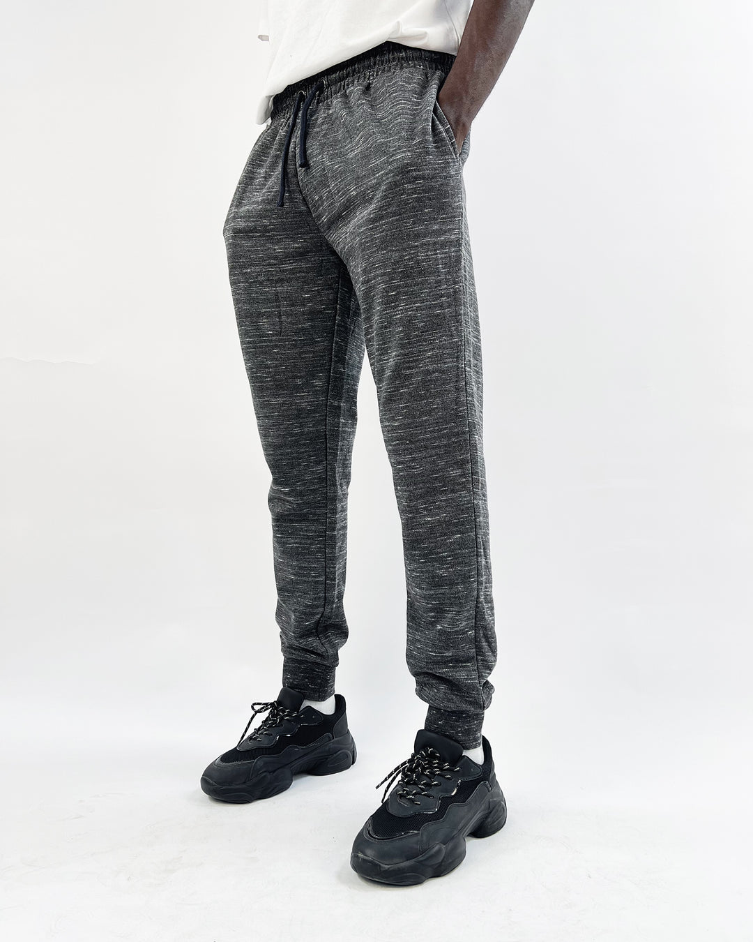 Heather dark Gray Jogger pants