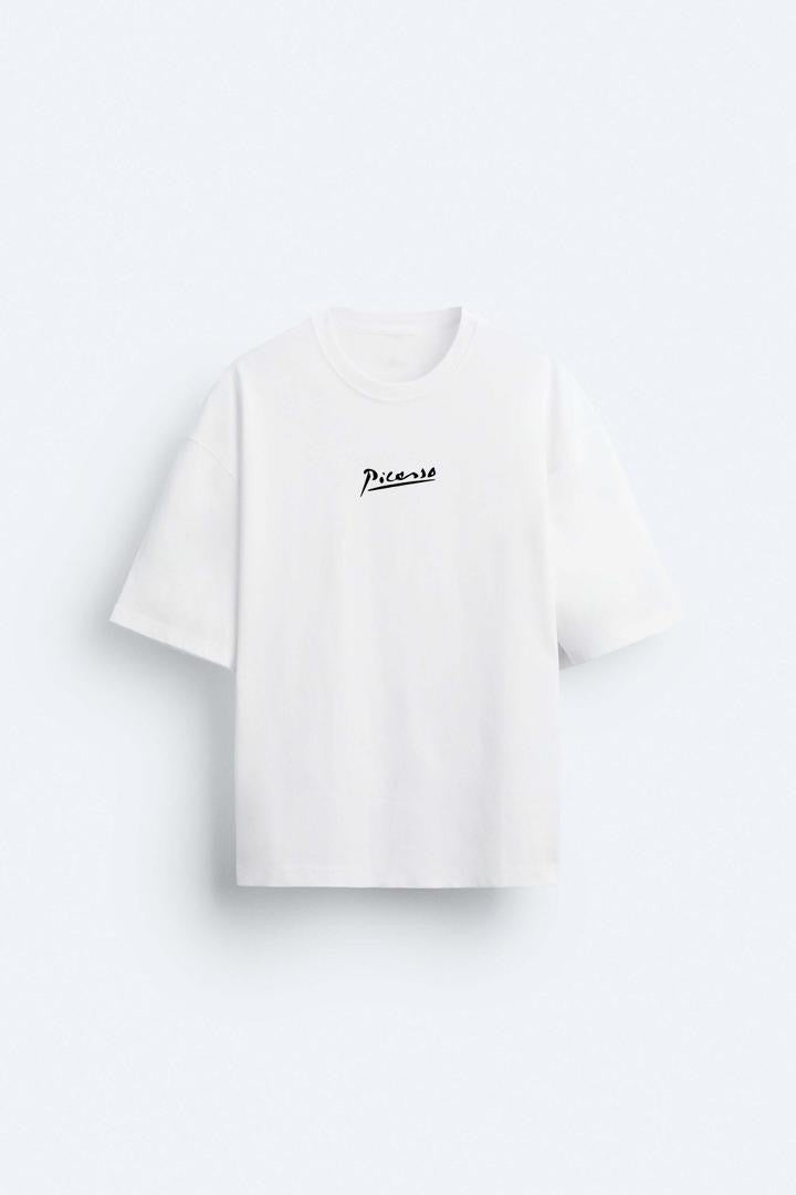 Garm Island Picasso Dove of Peace T-shirt in white