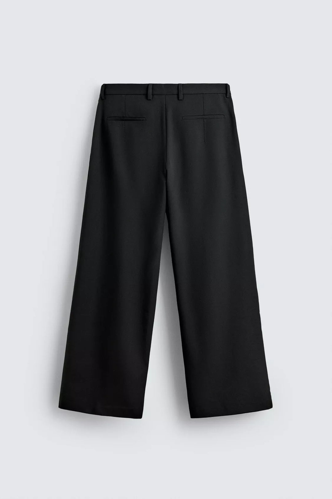 Garm Island Pleated Wide Leg Pants in Black