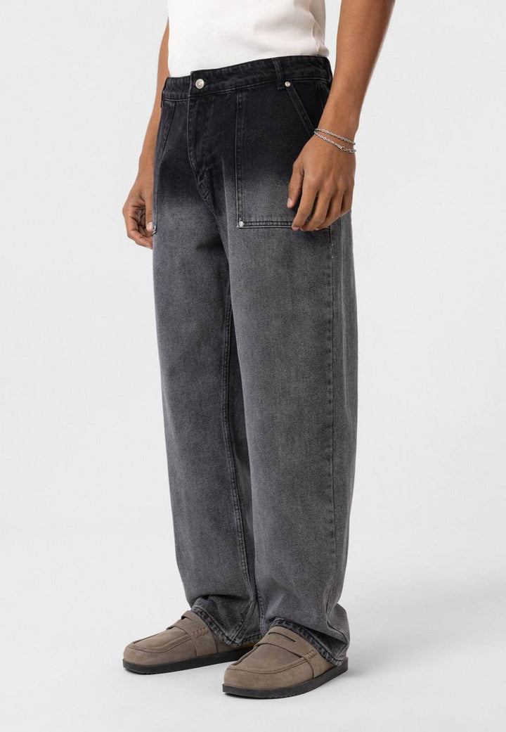 Vamos Baggy Jeans in Anthracite