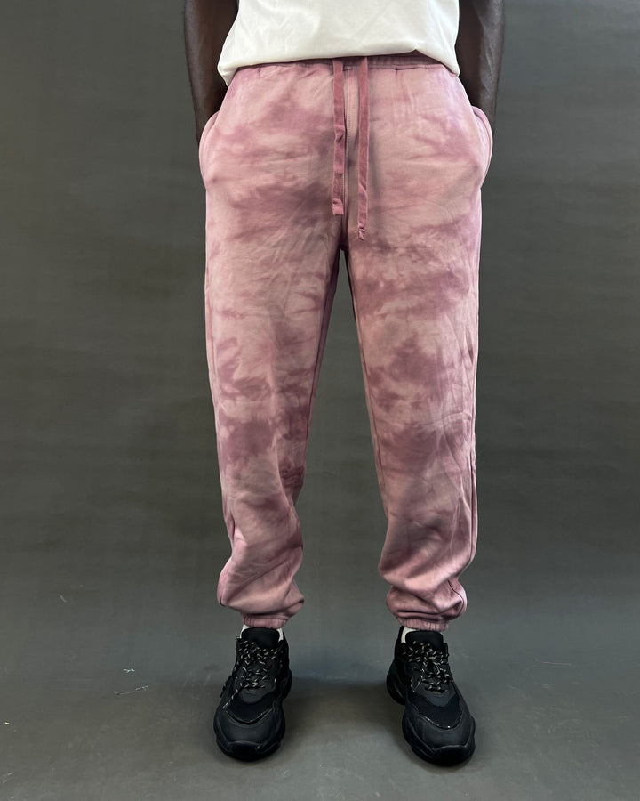 Old navy pink tie die jogger pants
