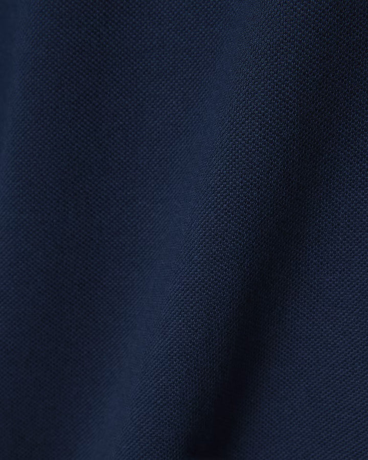 Lacoste Tipped Short Sleeve Polo Shirt in Navy