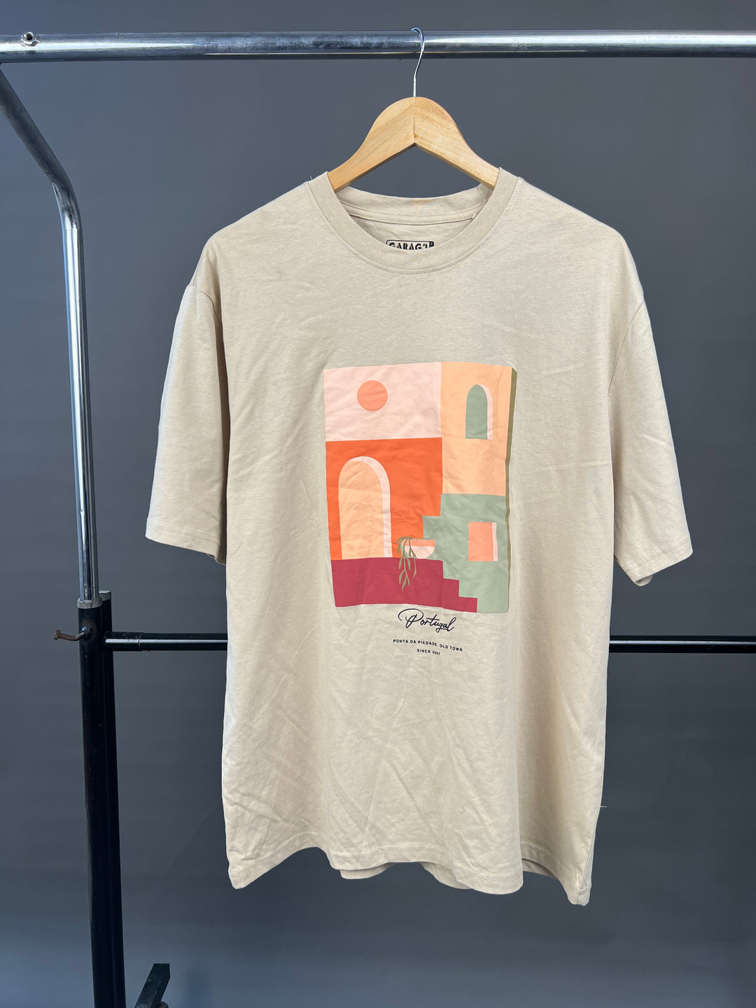 Garage Portugal abstract print T-shirt