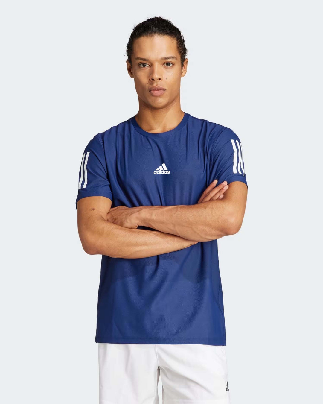 Adidas Own the Run T-shirt in blue