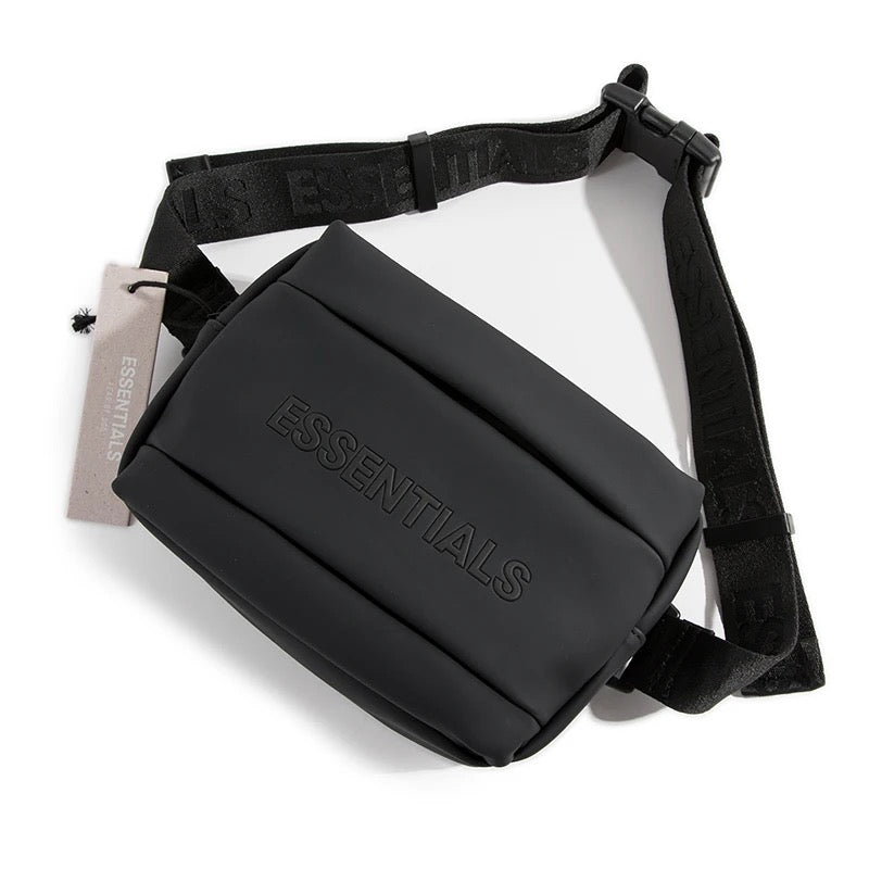 Essentials cross bags in black