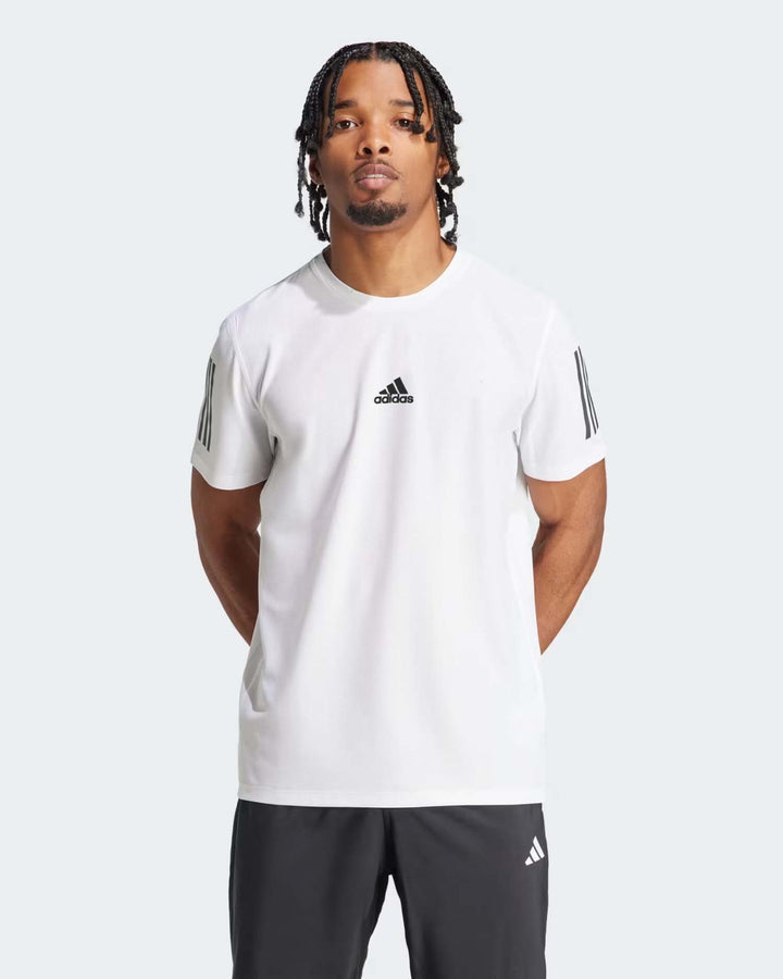 Adidas Own the Run T-shirt in white