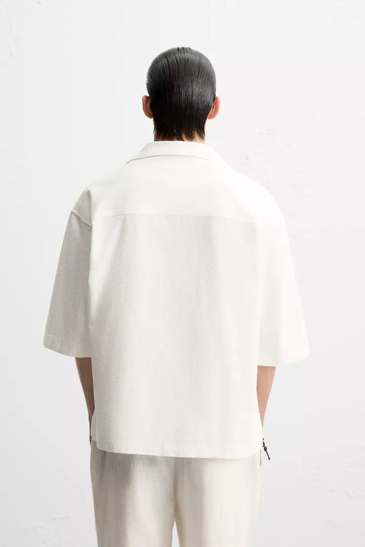 Garm Island Summer Polo Shirt in White