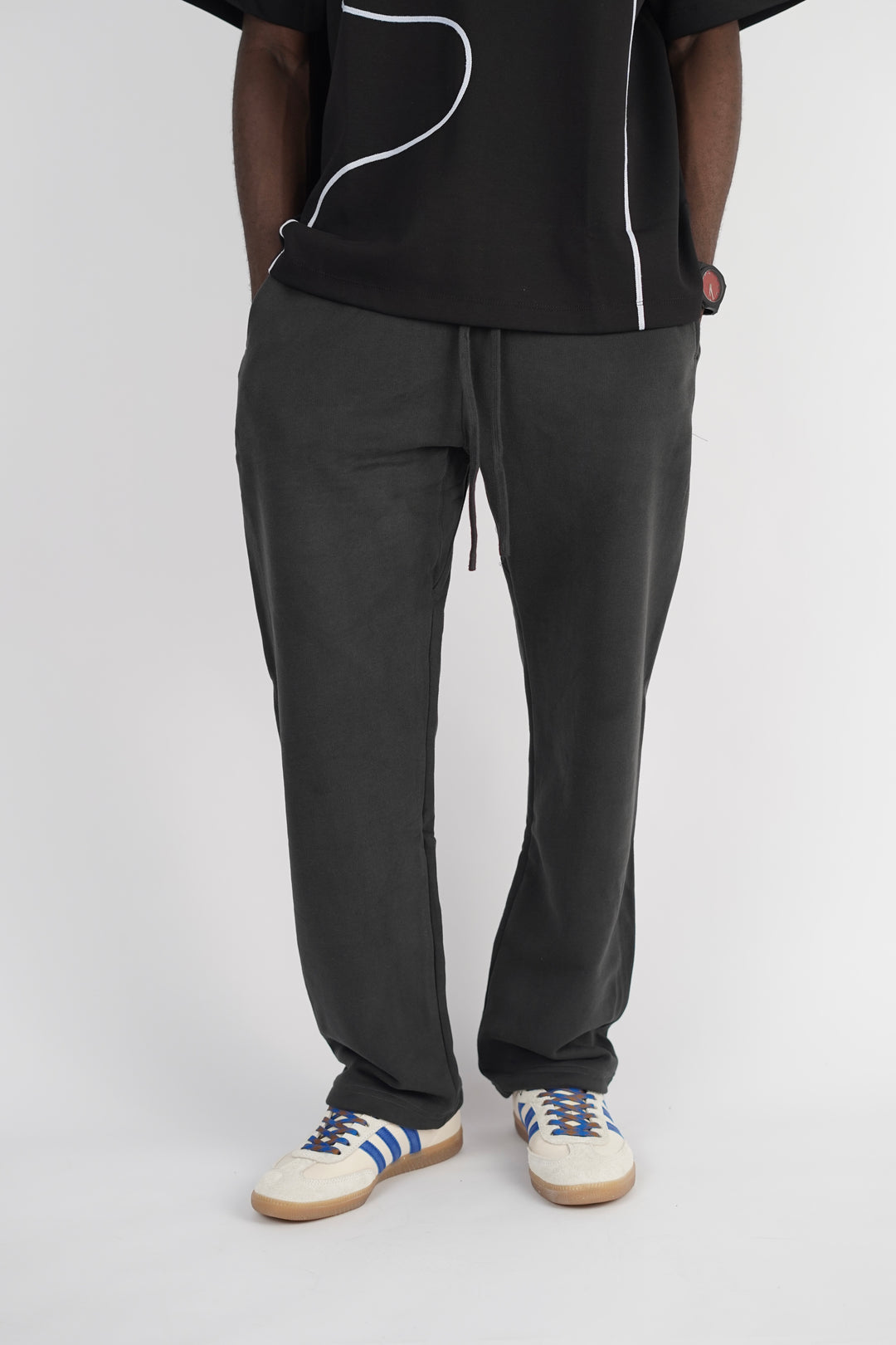 Artiemaster Cotton Sweatpants in Anthracite