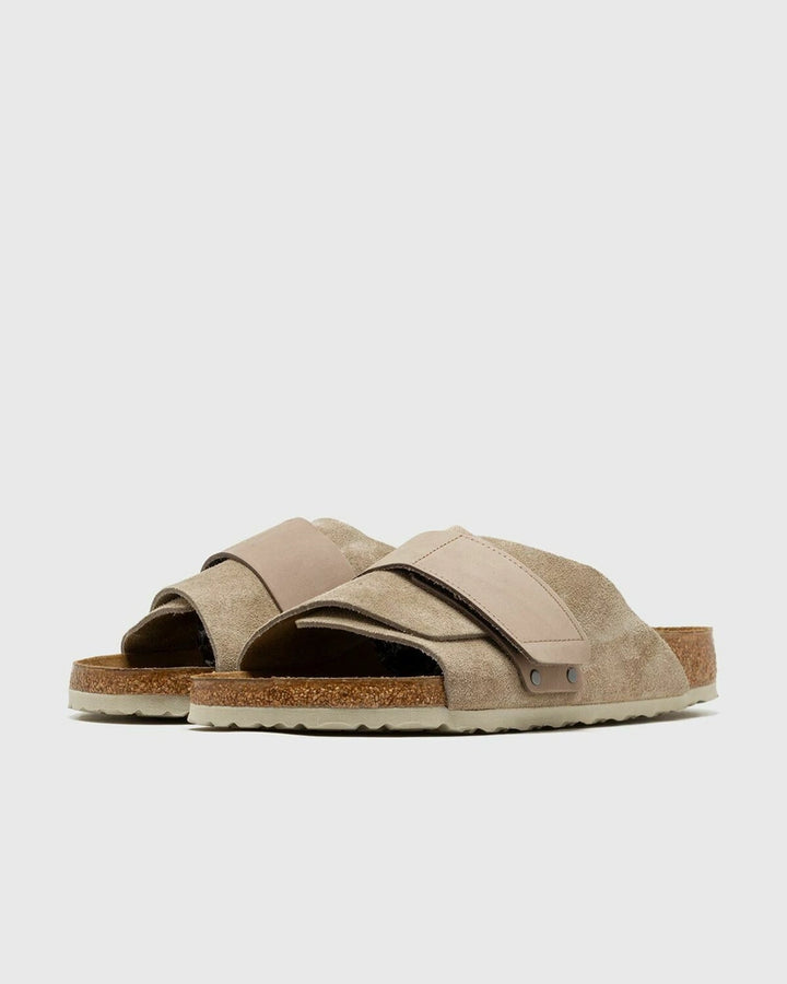 Birkenstock Kyoto Slide Sandals in Light brown