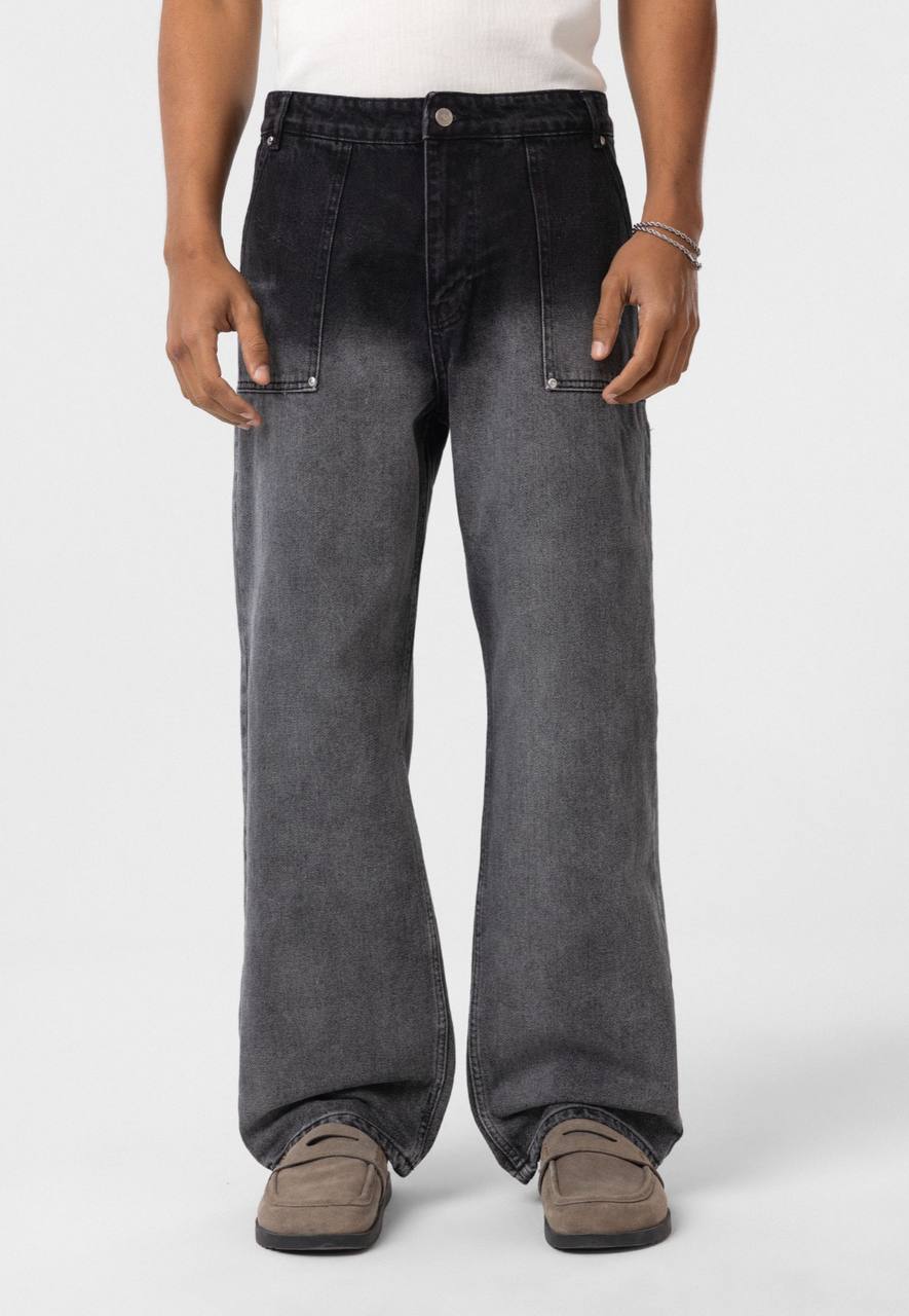 Vamos Baggy Jeans in Anthracite