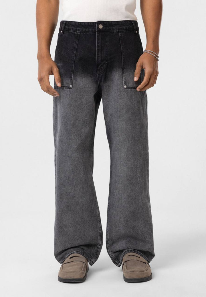 Vamos Baggy Jeans in Anthracite
