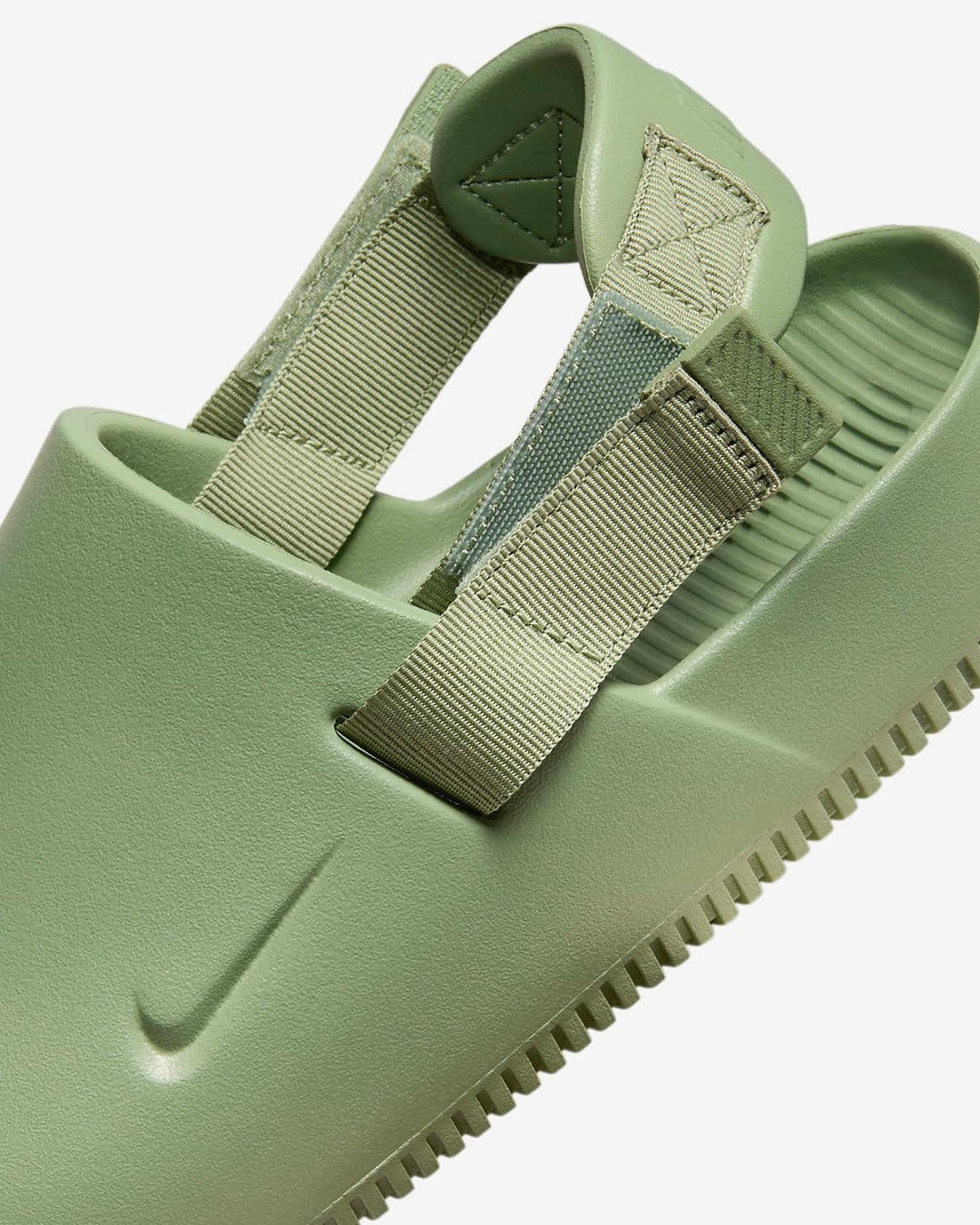 Nike Calm Mule Slides in Khaki