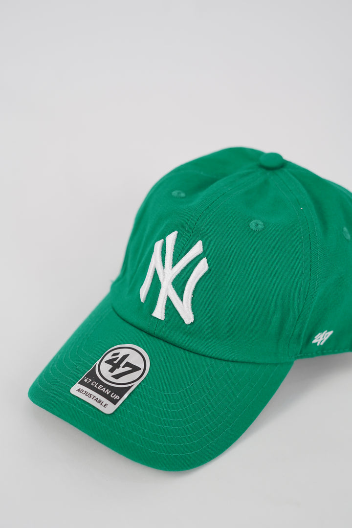 NY Baseball Adjustable Cap in Green