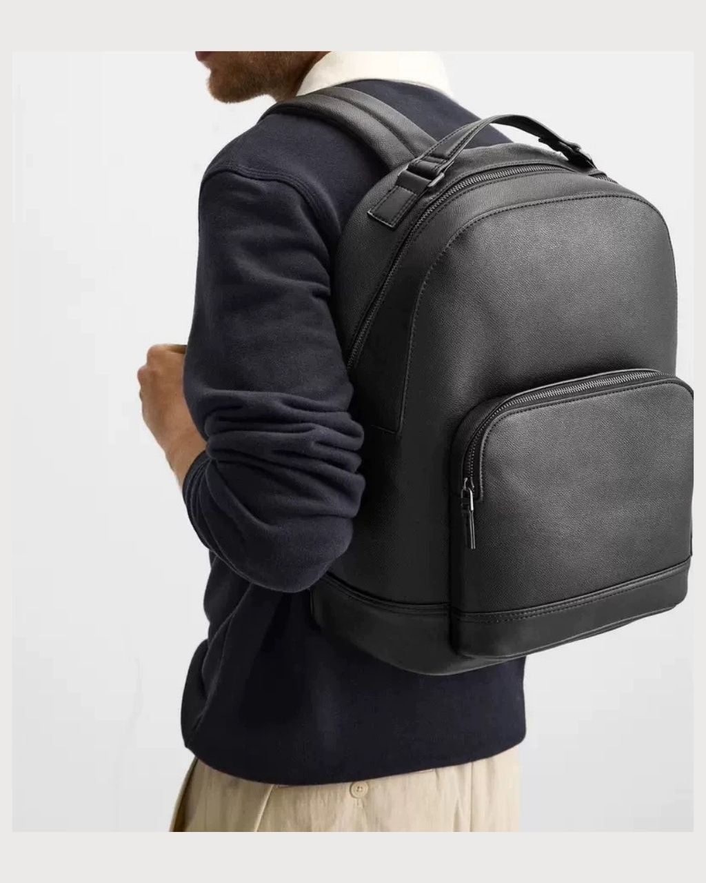 Zara Travel Rucksack in Black