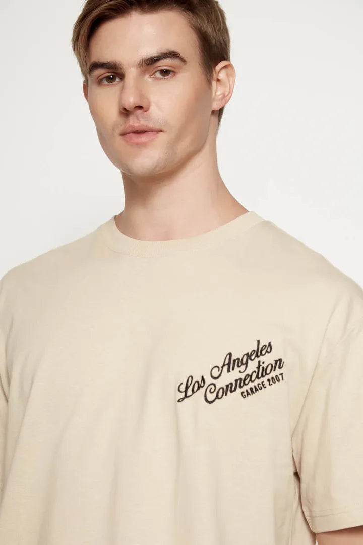 Garage Los Angeles Connection T-shirt in khaki