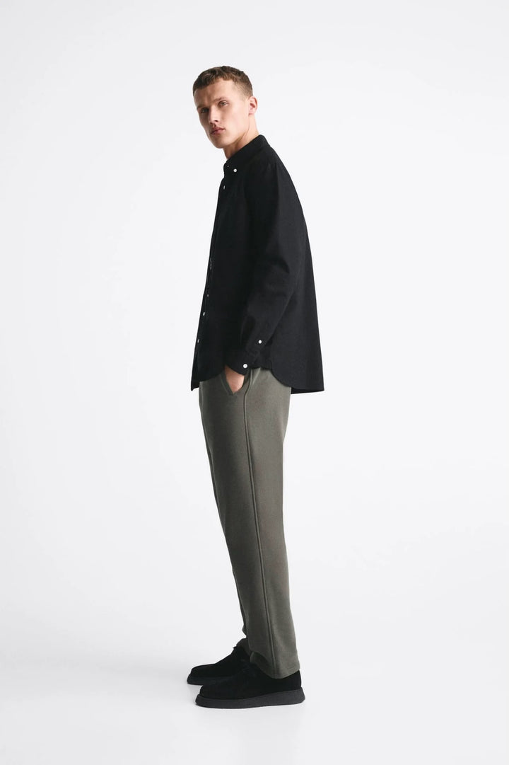 SPRUCE COTTON JOGGERS IN GREEN