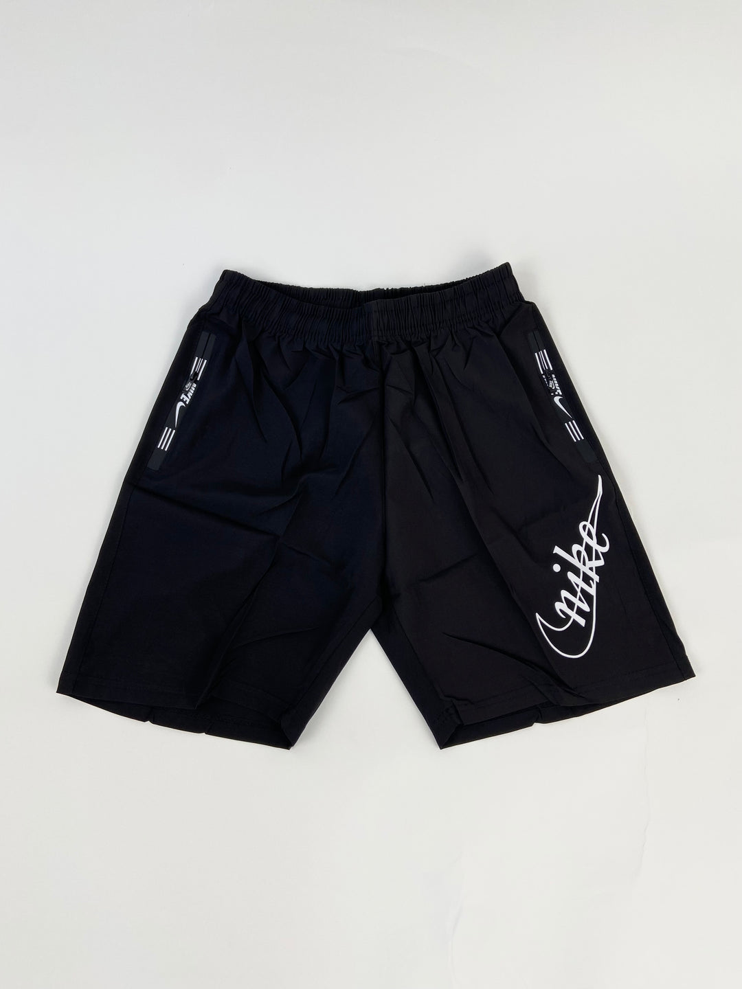 Nike logo stroke sports shorts