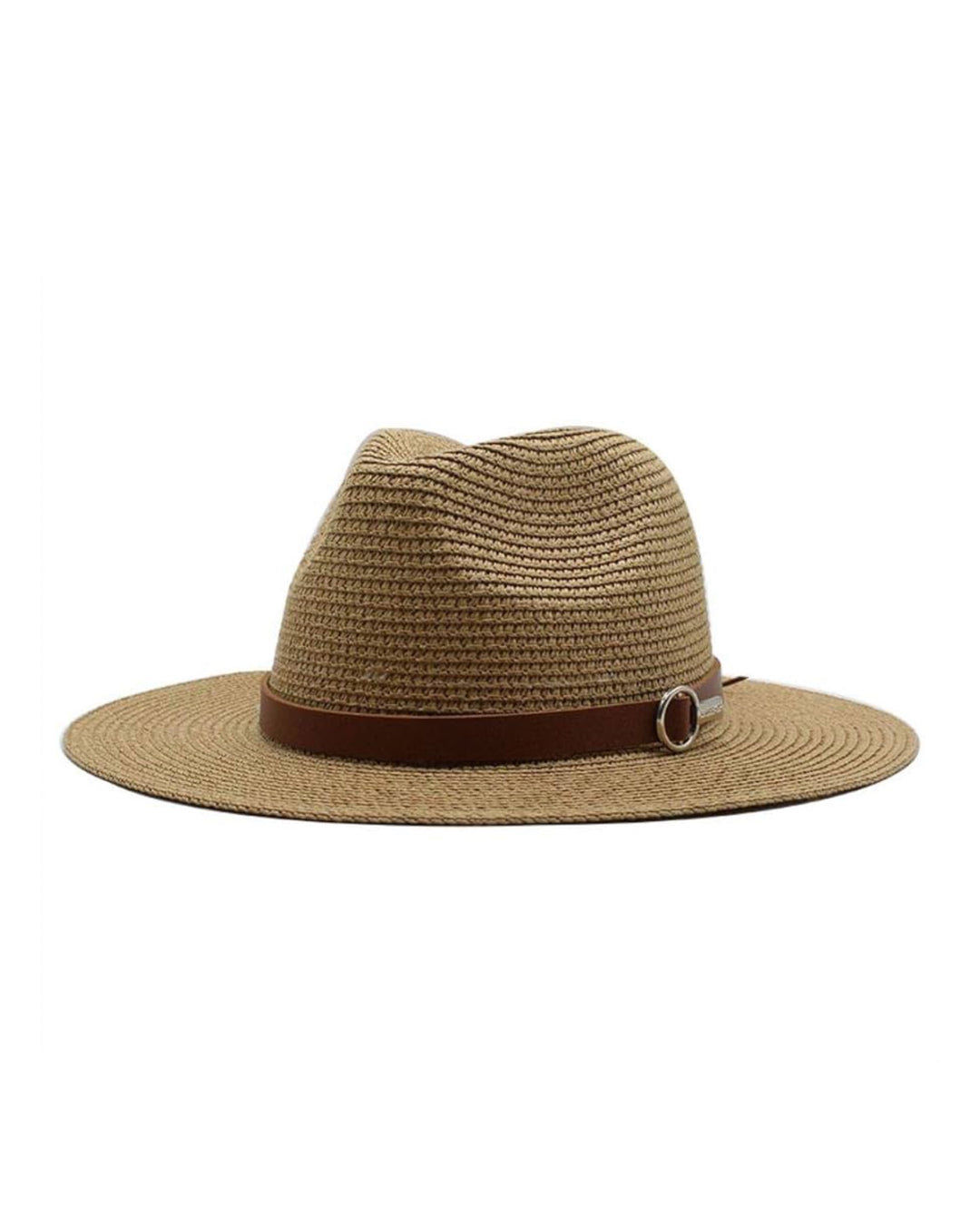 Men’s Woven Fedora Wide Brim Woven Hat