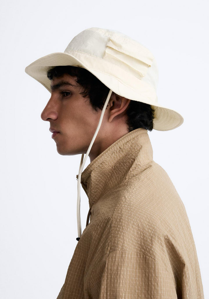 ZARA BUCKET HAT ECRU