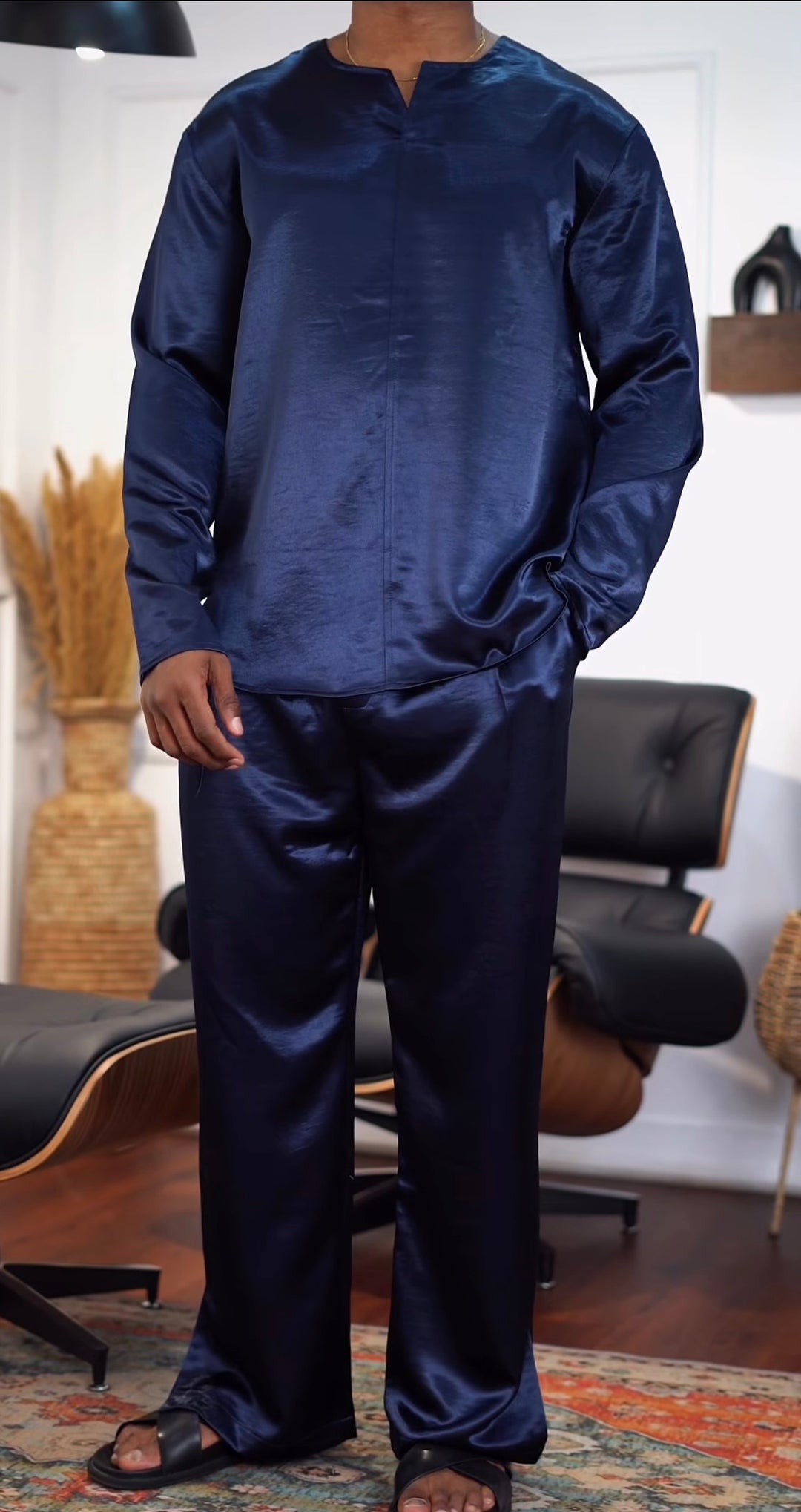 Garm Island Leisure Set in Navy