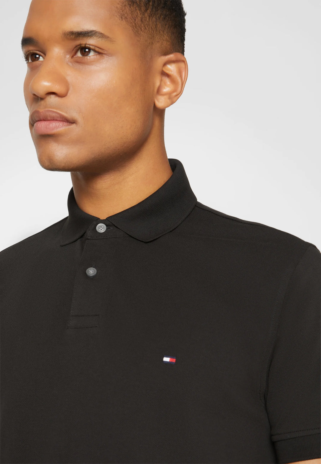 Tommy Hilfiger polo shirt in black