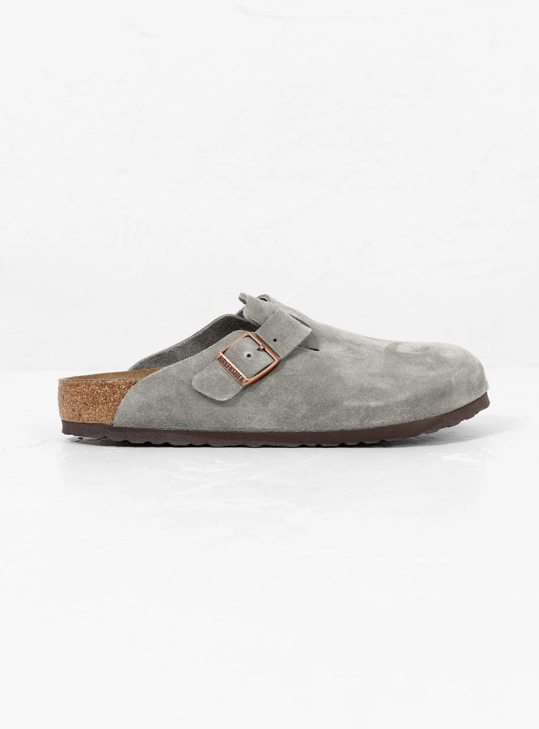 Birkenstock Boston Clogs Slides in Grey