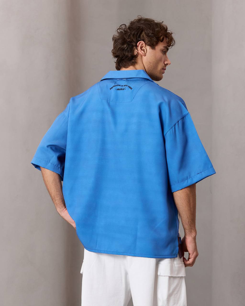 2morrow Swan shirt in blue