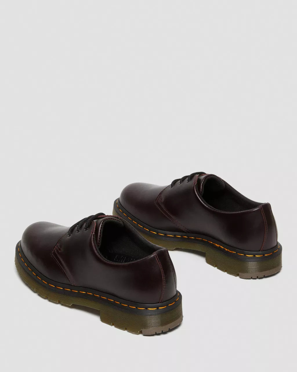 DR MARTENS Slip Resistant Leather Oxford Shoes in Oxblood