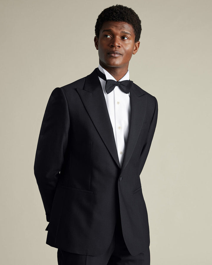 Charles Tywhitt Bib Front Wing Collar Evening Shirt - White