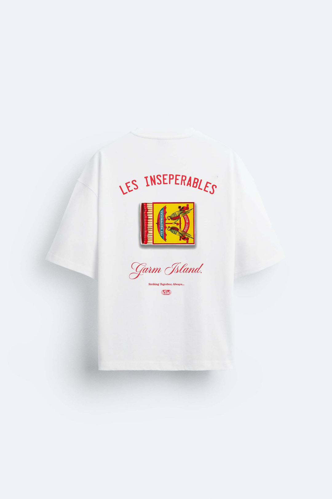 Garm Island Les Inseperable T-shirt in white