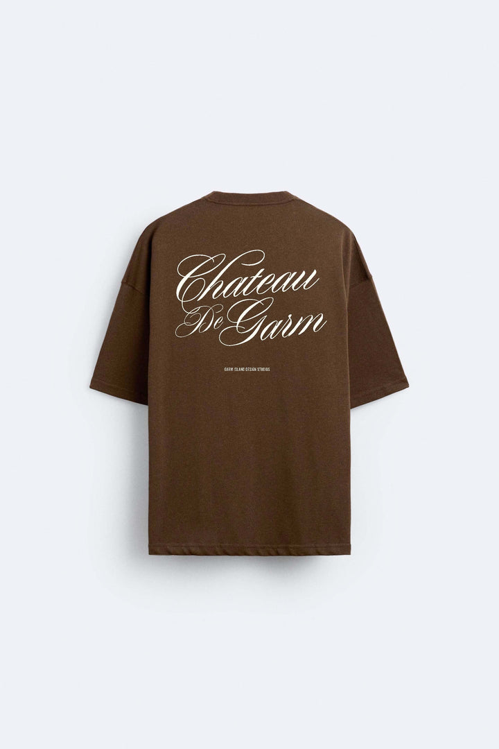 Garm Island Minimalist T-shirt in brown
