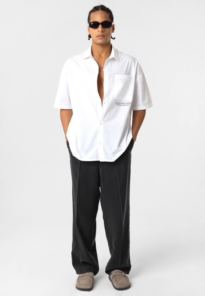 Essence of Life Defiant Shirt in white