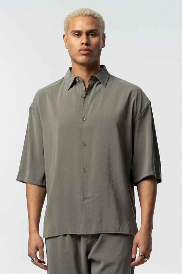 2512 MODAL BLEND SHIRT IN GREEN