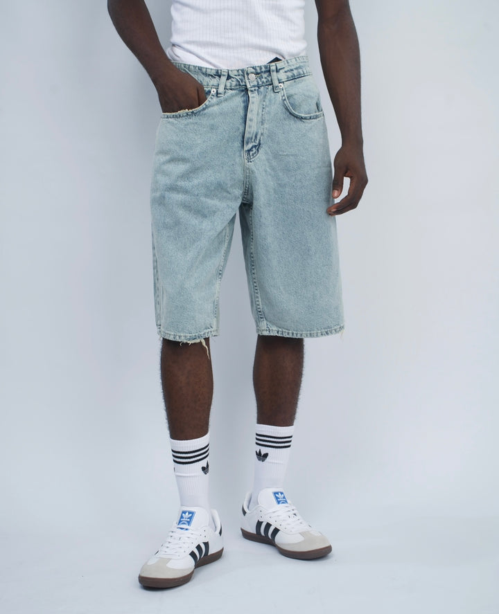 GIESTO denim shorts in blue