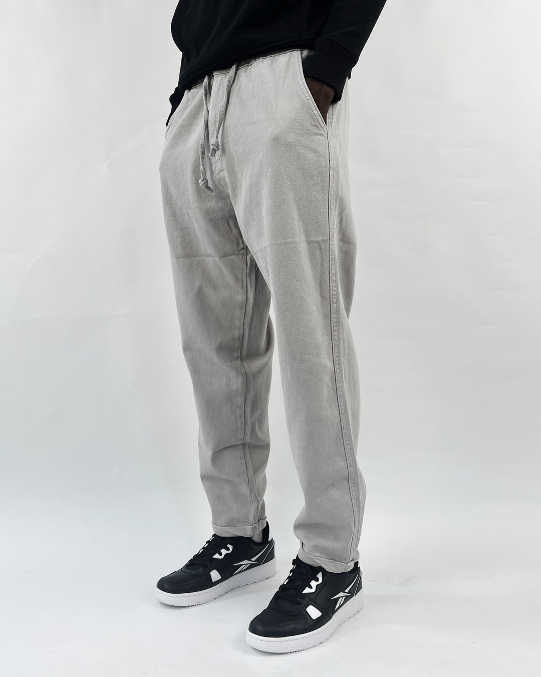 Denim Republic Stone Wash Denim pants in light gray