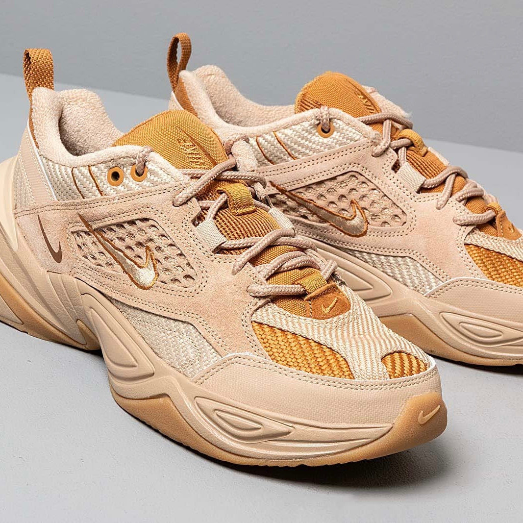 Nike Men’s M2K Tekno SP Sequoia Trainers in Gold