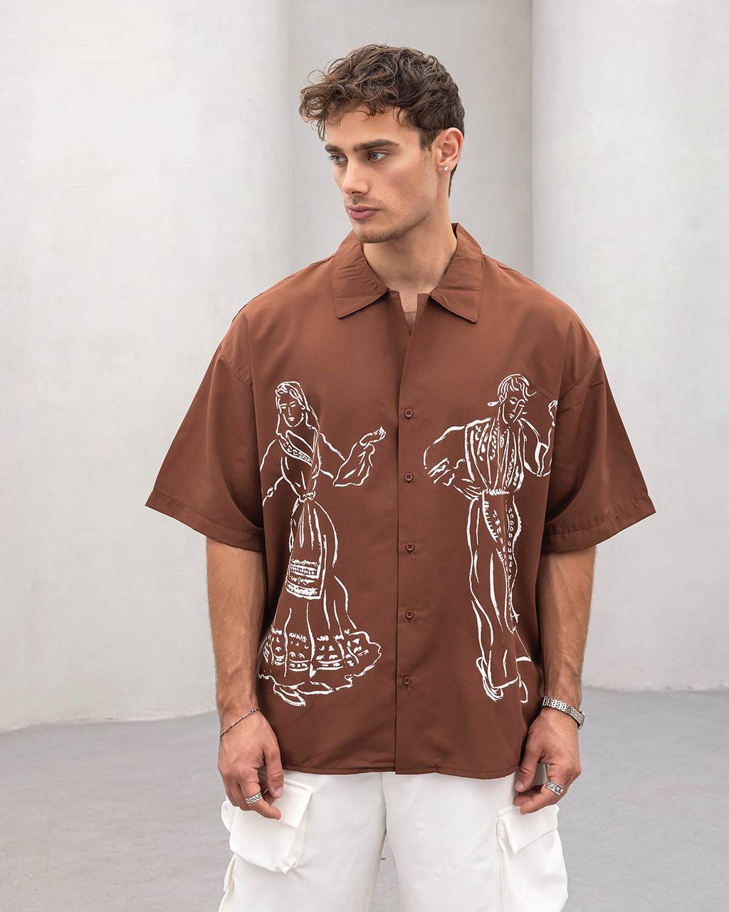 2morrow Terra Art Shirt in brown