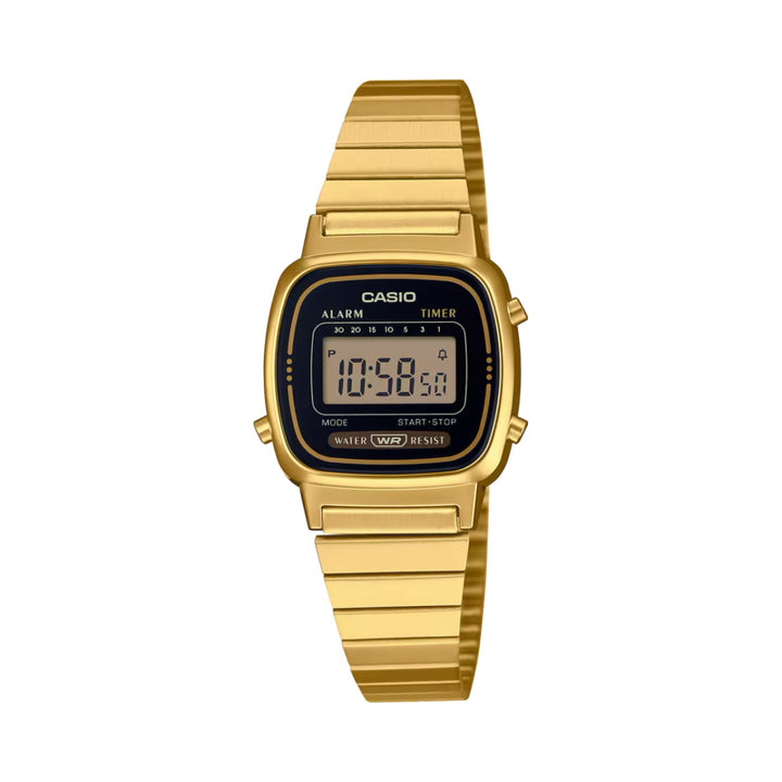 Casio LA670WGA wrist watch in gold
