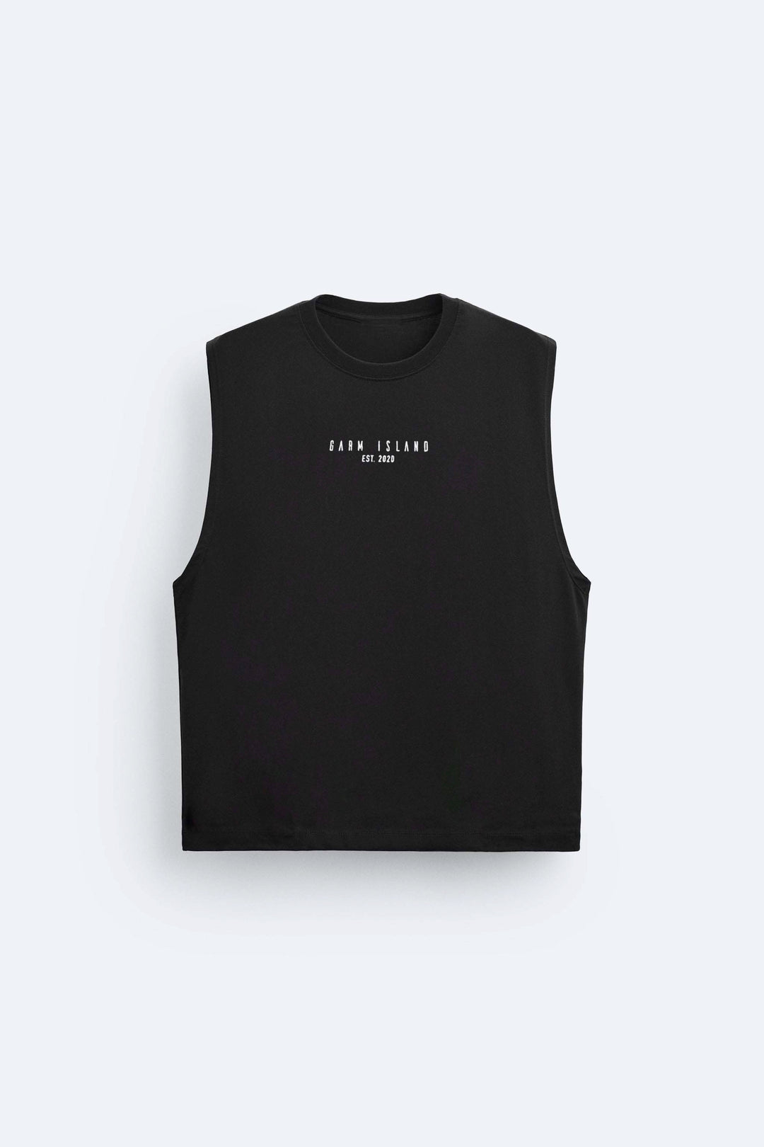 Garm Island Sleeveless T-shirt in black