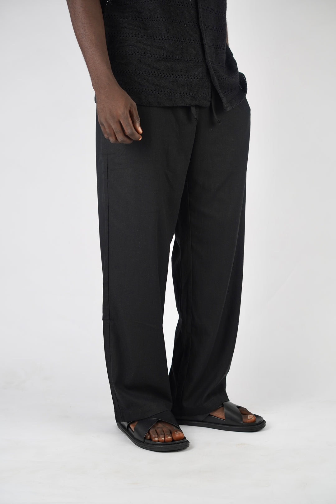 Garm Island Linen Hemp Pants in Black