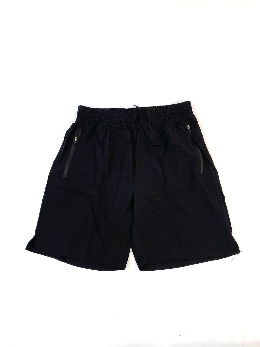 Plain sport short in black