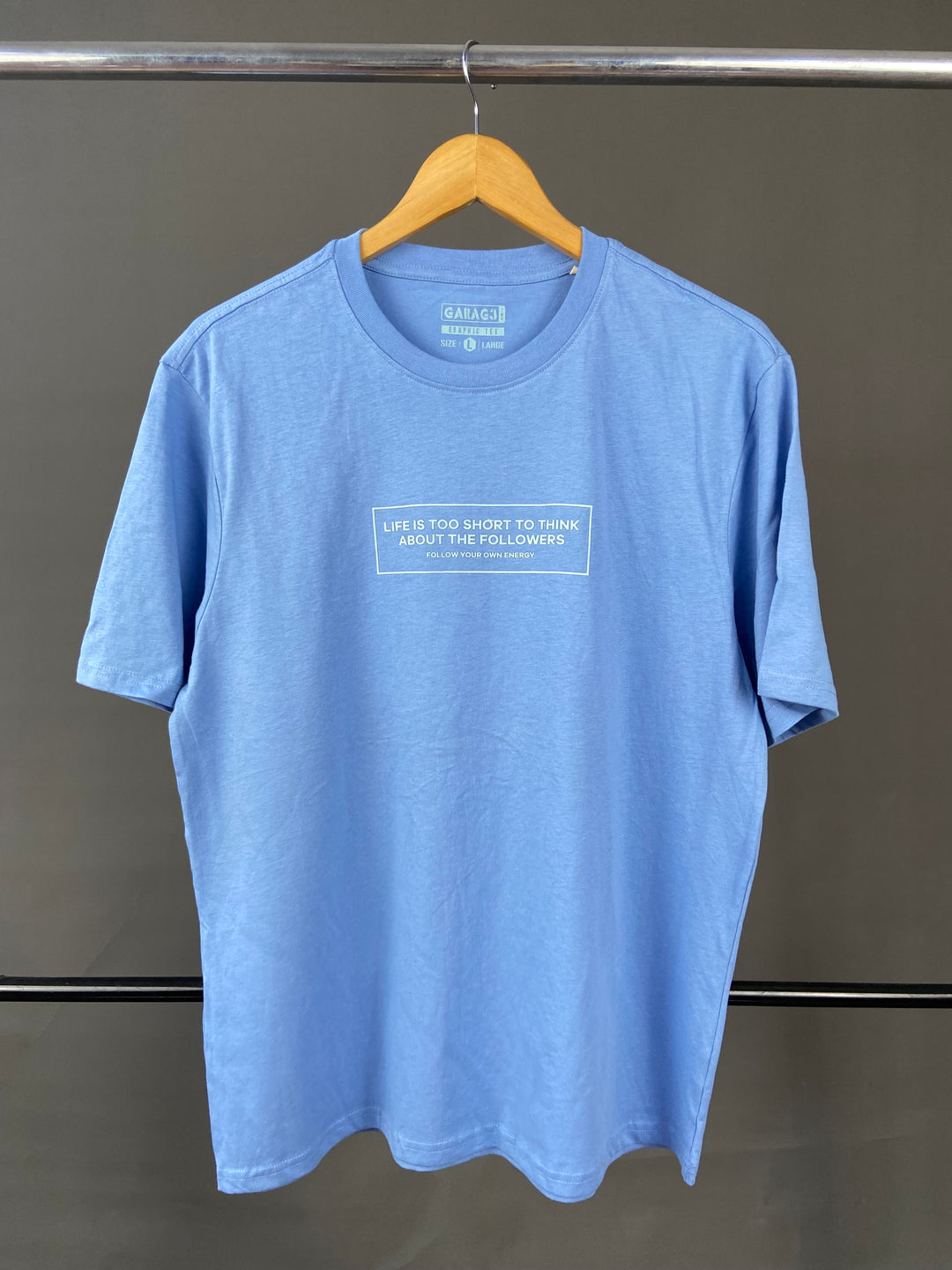 Garage text print t-shirt