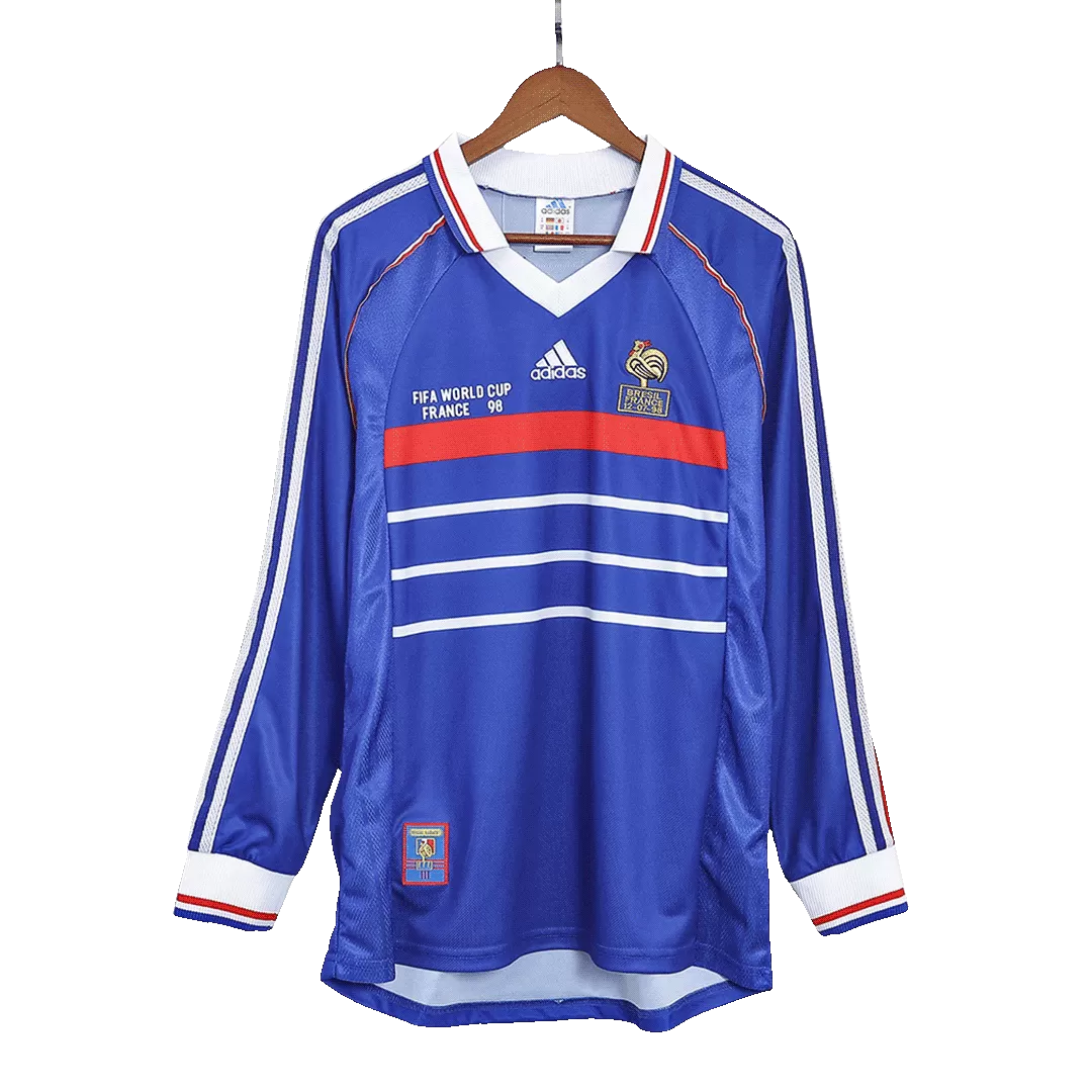 France 98 Wolrd Cup Retro Jersey T-shirt in blue