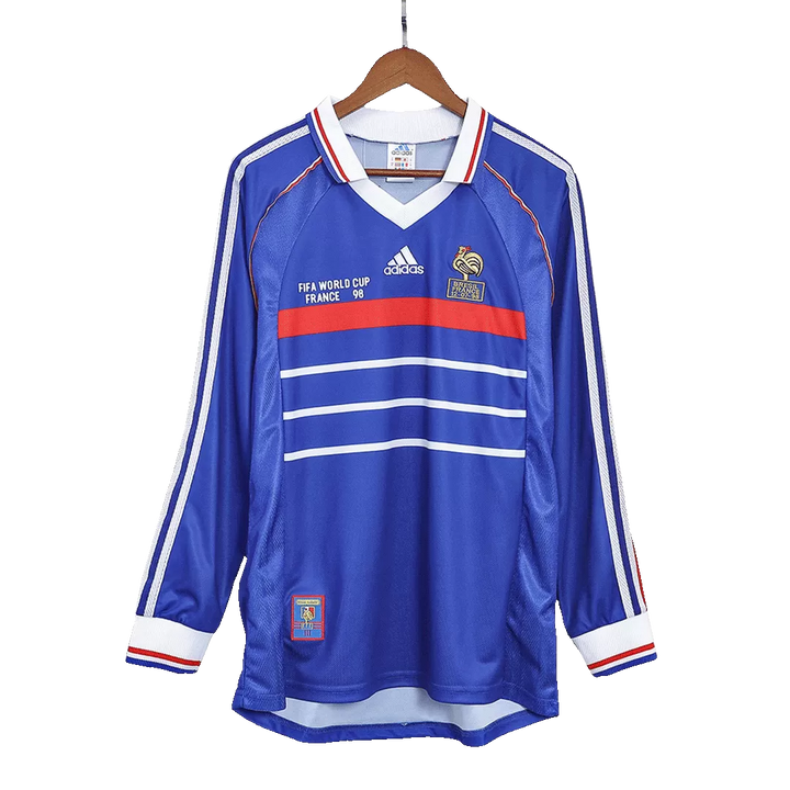 France 98 Wolrd Cup Retro Jersey T-shirt in blue