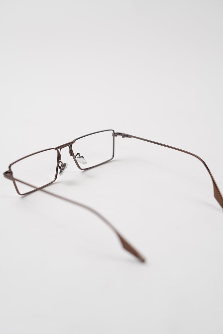 Crystal Zombie Lens Slim Rectangular Aviator Sun glasses