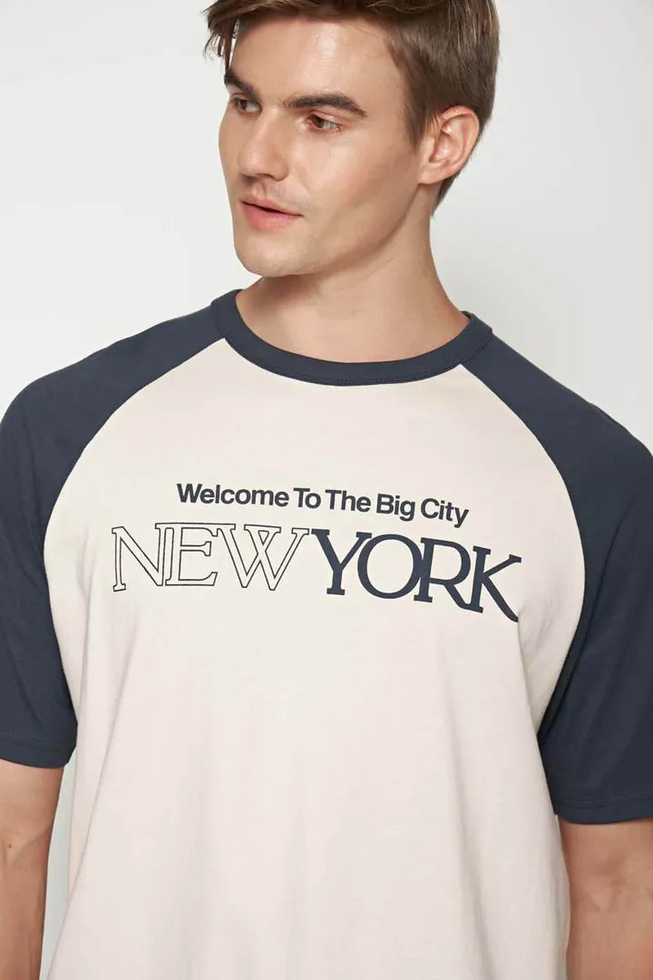 Garage New York print T-shirt