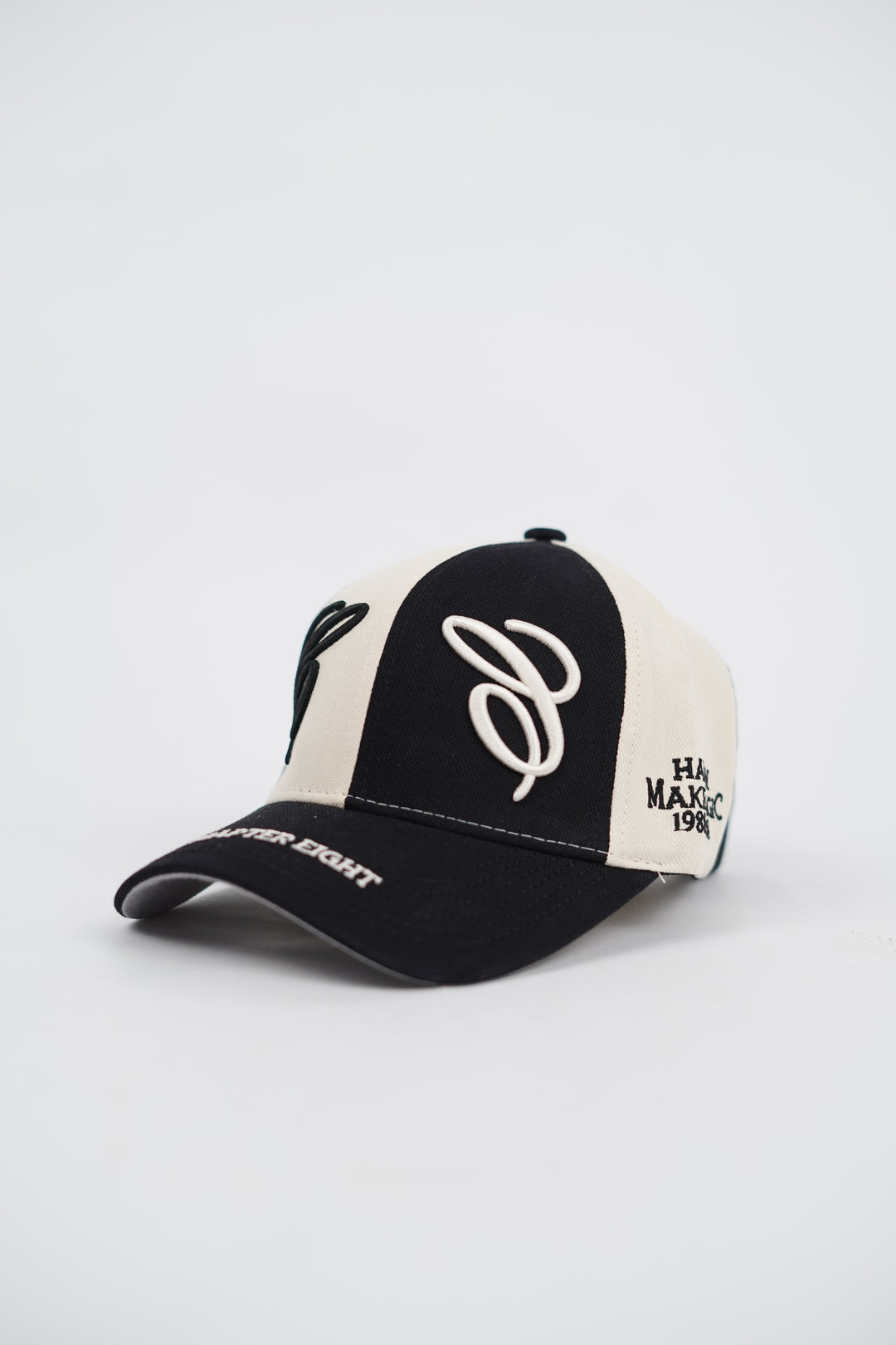 Caliente Logo Two toned Baseball Cap in Black