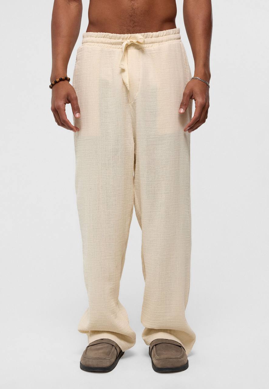 Essence of Life Linen Pants in Beige