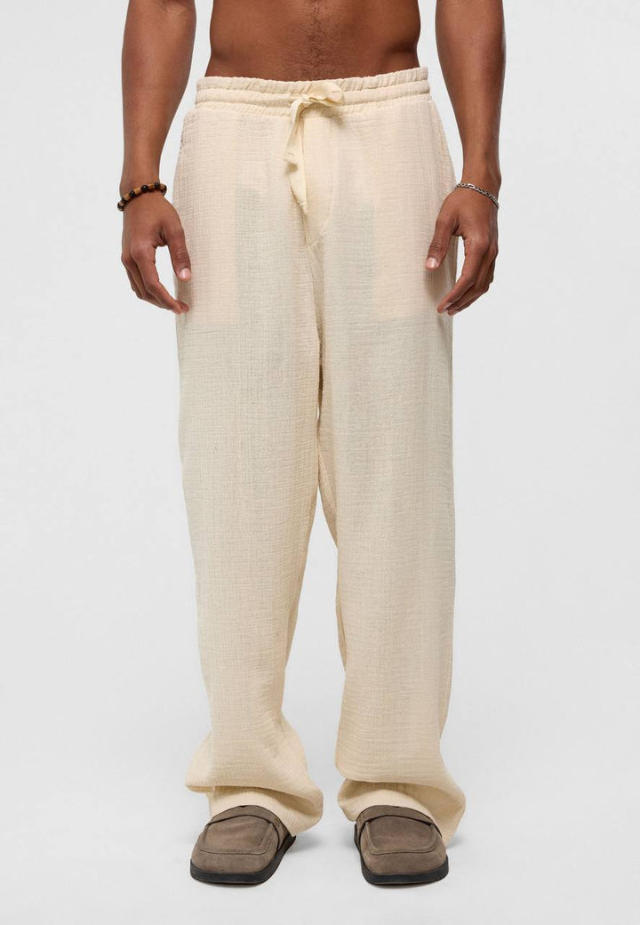 Essence of Life Linen Pants in Beige