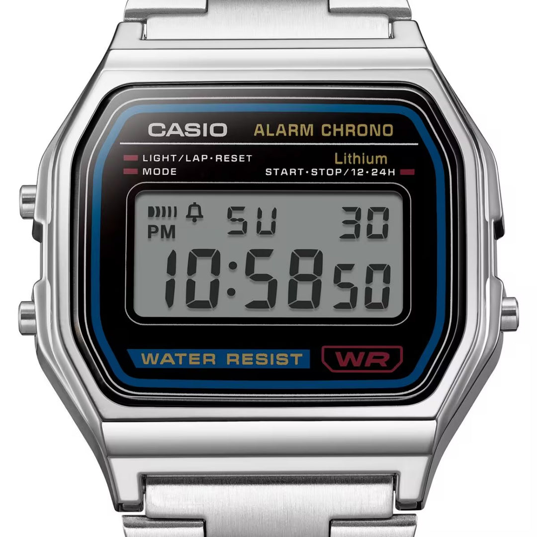 CASIO VINTAGE A158WA-1 in silver